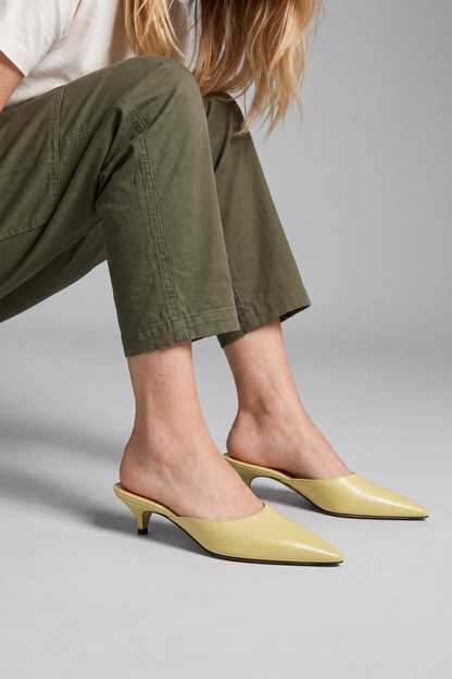 Women's Slingback Pumps Mid High Heels