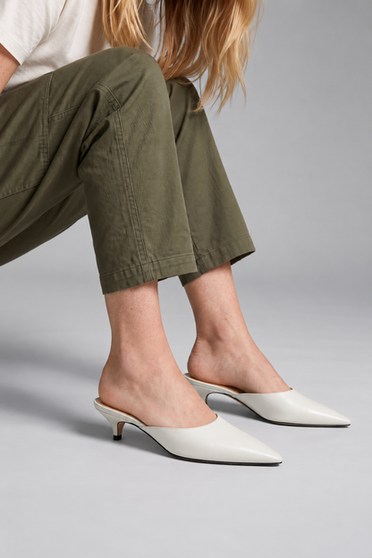 Women's Slingback Pumps Mid High Heels