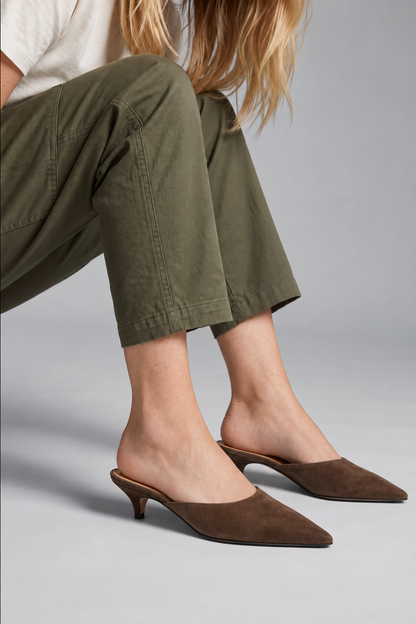 Women's Slingback Pumps Mid High Heels