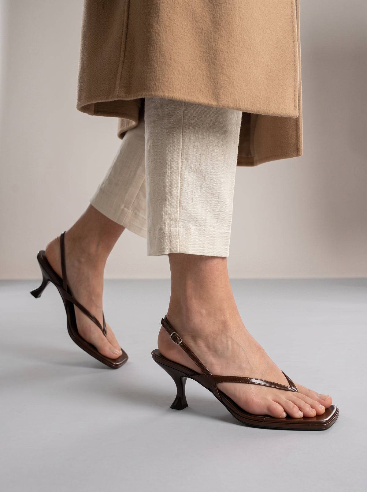 Women's Heeled Sandals Clip Toe