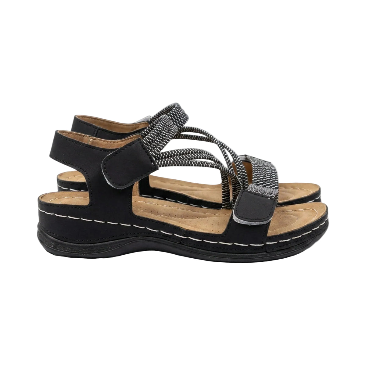 Women's Casual Flat Sandals Adjustable Straps 0