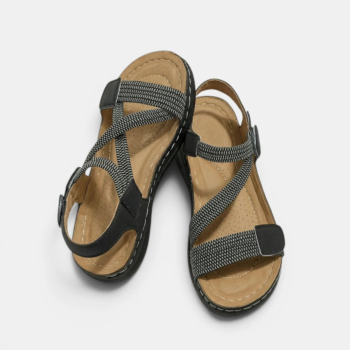 Women's Casual Flat Sandals Adjustable Straps 5