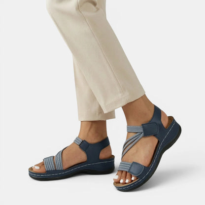 Women's Casual Flat Sandals Adjustable Straps 7