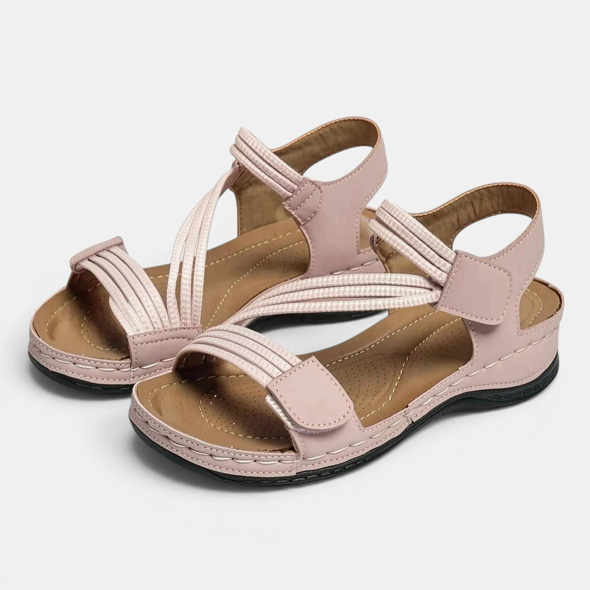 Women's Casual Flat Sandals Adjustable Straps 9
