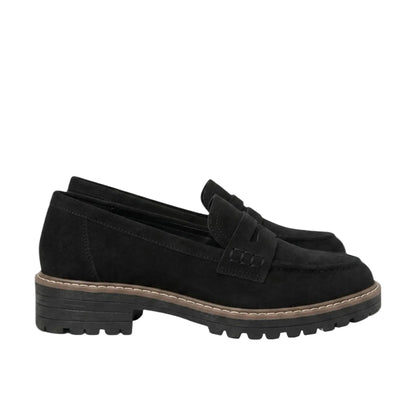 Women's Chunky Loafers Slip-On Penny Style 0