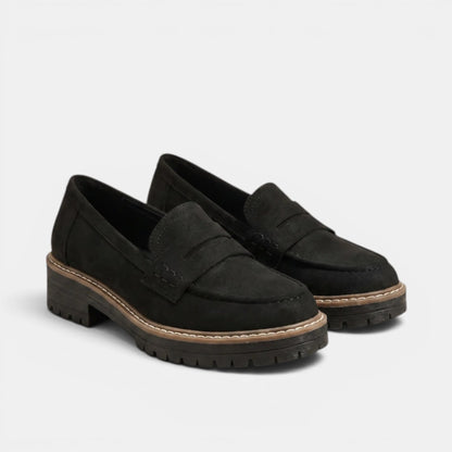 Women's Chunky Loafers Slip-On Penny Style 2