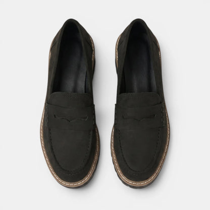 Women's Chunky Loafers Slip-On Penny Style 4