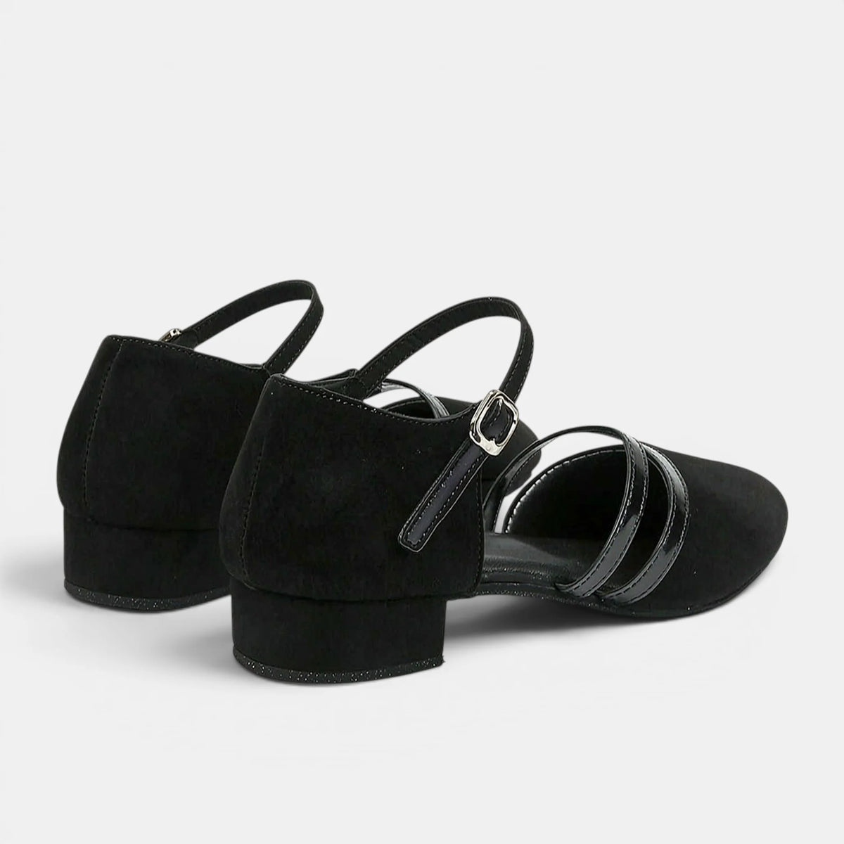 Women's Dance Shoes Ankle Strap Low Heel 5
