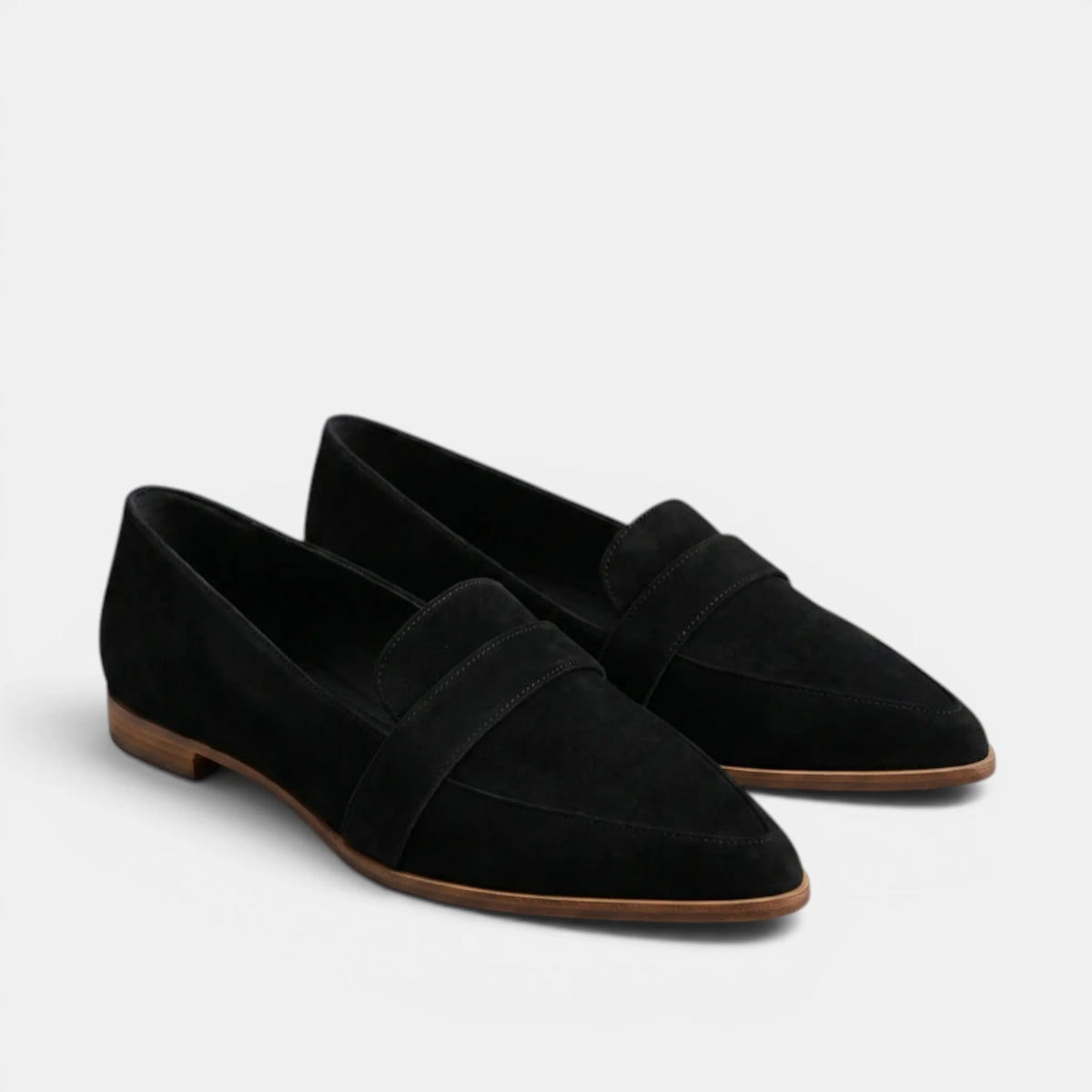 Women's Flat Loafers Pointed Toe Classic Style 8