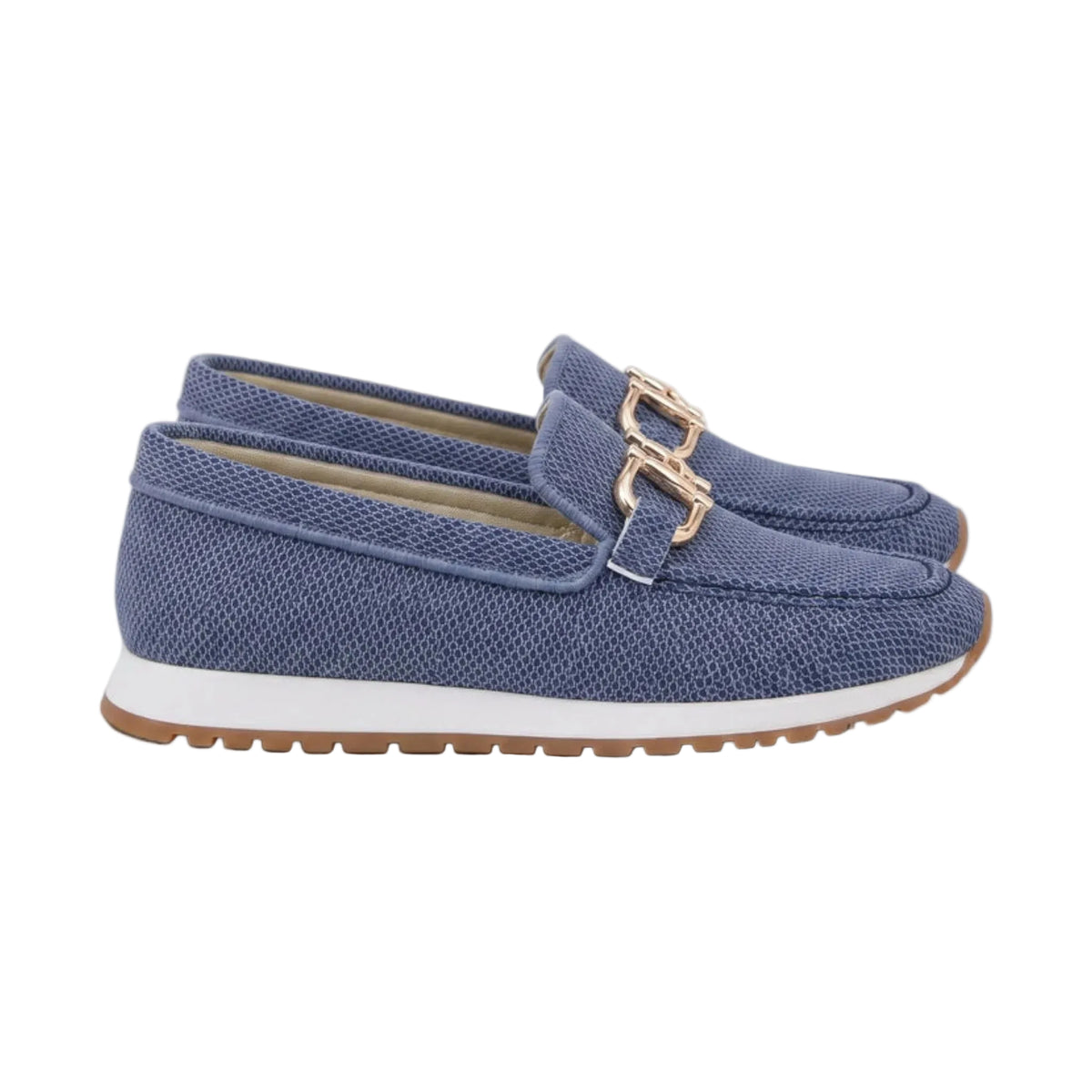 Women's Loafers Casual Slip-On with Horsebit Accent 0