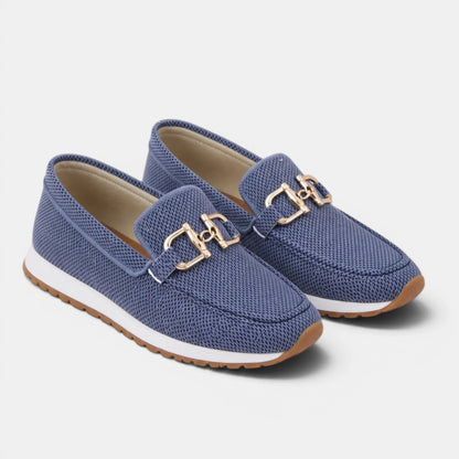 Women's Loafers Casual Slip-On with Horsebit Accent 2