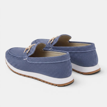 Women's Loafers Casual Slip-On with Horsebit Accent 4
