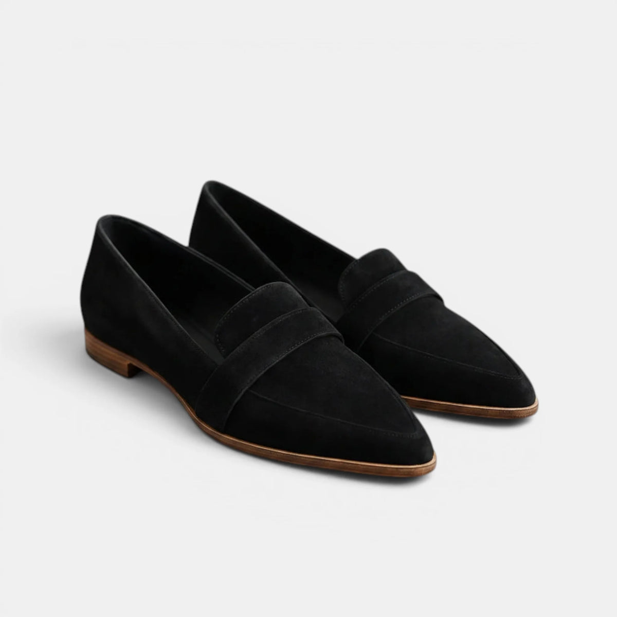Women's Loafers Pointed Toe Slip-On for Versatile Style 2