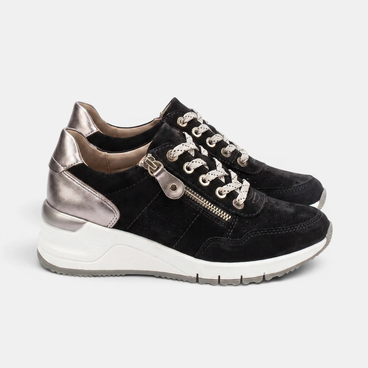Women's Low Top Walking Shoes Platform Sole 0