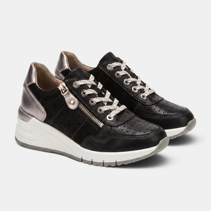 Women's Low Top Walking Shoes Platform Sole 2