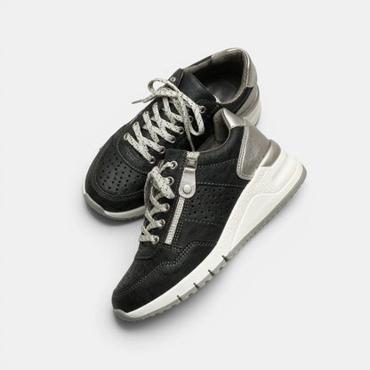 Women's Low Top Walking Shoes Platform Sole 4