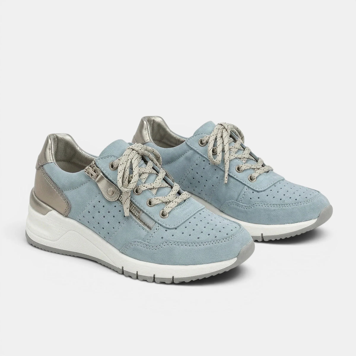 Women's Low Top Walking Shoes Platform Sole 6