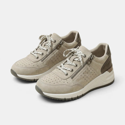 Women's Low Top Walking Shoes Platform Sole 9