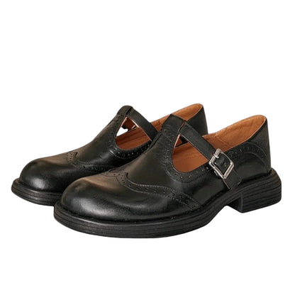 Women's Mary Jane Shoes Classic Block Heel 0