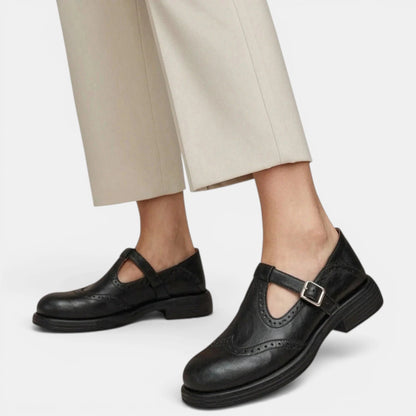 Women's Mary Jane Shoes Classic Block Heel 2