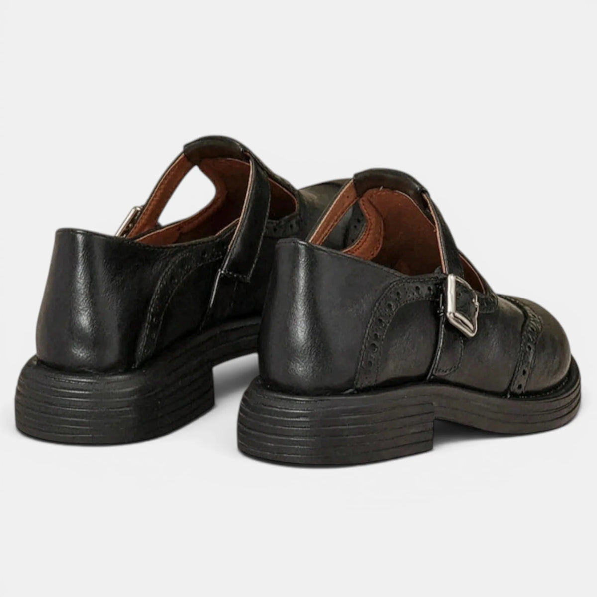 Women's Mary Jane Shoes Classic Block Heel 5