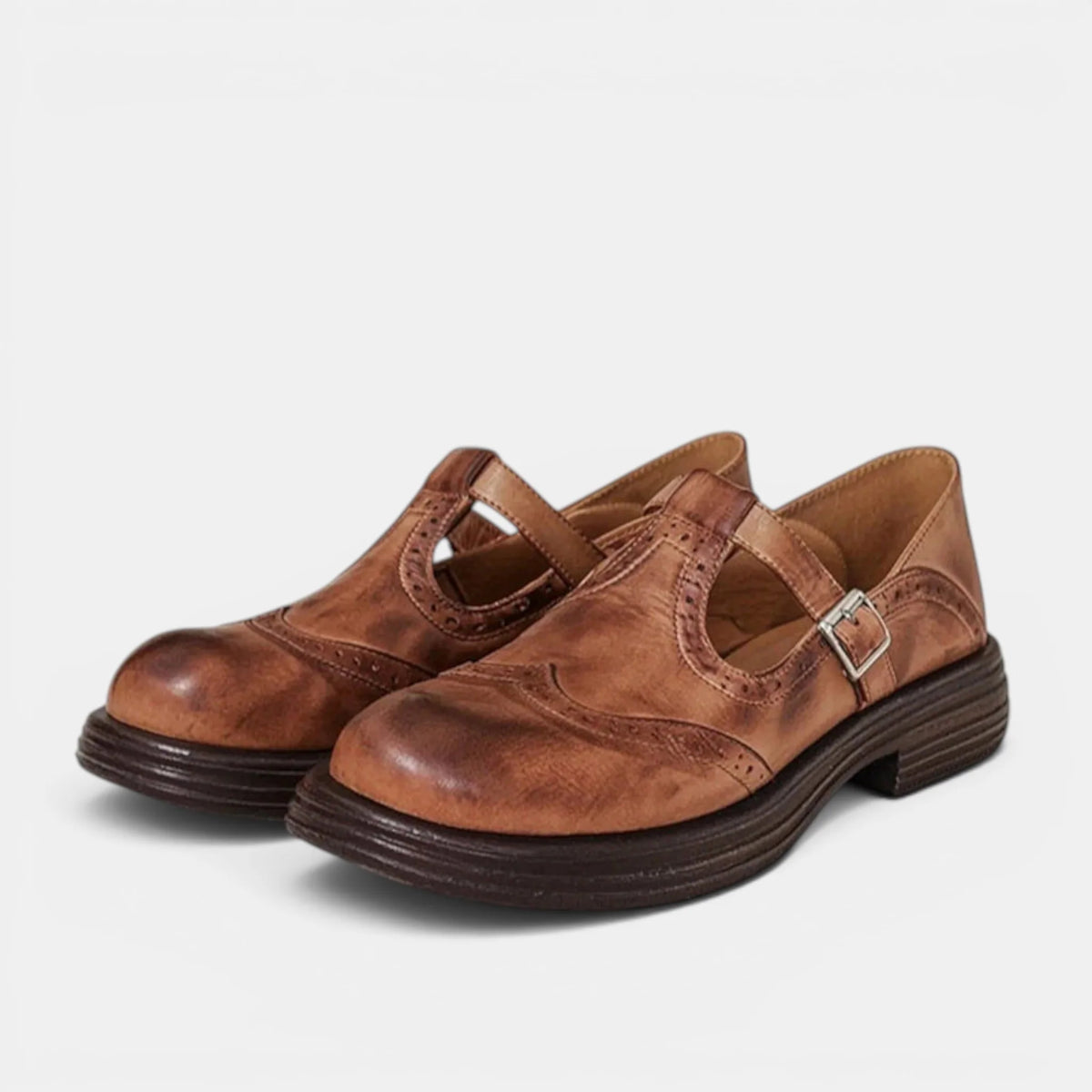 Women's Mary Jane Shoes Classic Block Heel 6