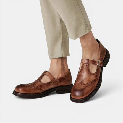 Women's Mary Jane Shoes Classic Block Heel 7