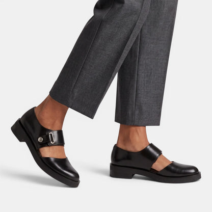 Women's Mary Jane Shoes Classic Round Toe with Buckle Strap 1