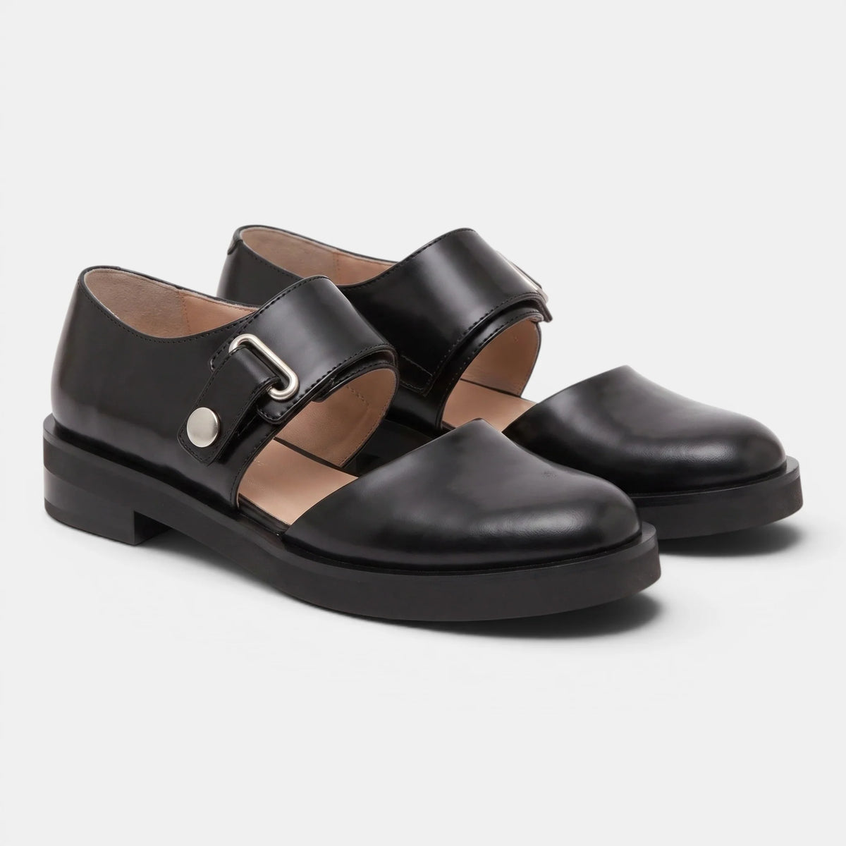 Women's Mary Jane Shoes Classic Round Toe with Buckle Strap 2