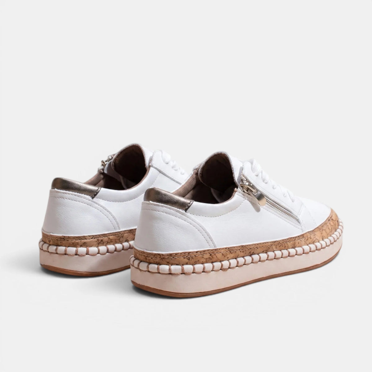 Women's Platform Casual Shoes Floral Design 4