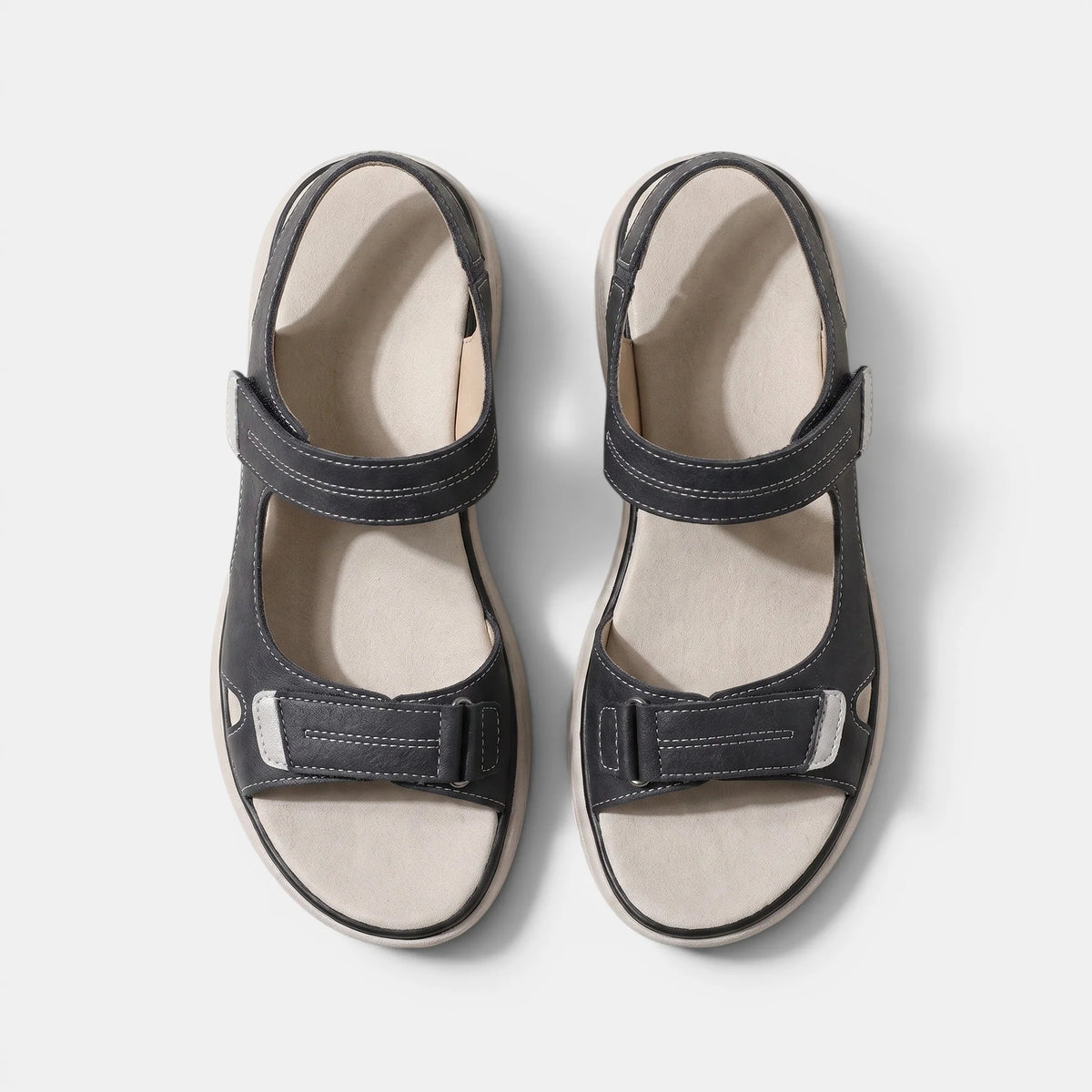 Women's Platform Sandals Adjustable Straps Open Toe 4