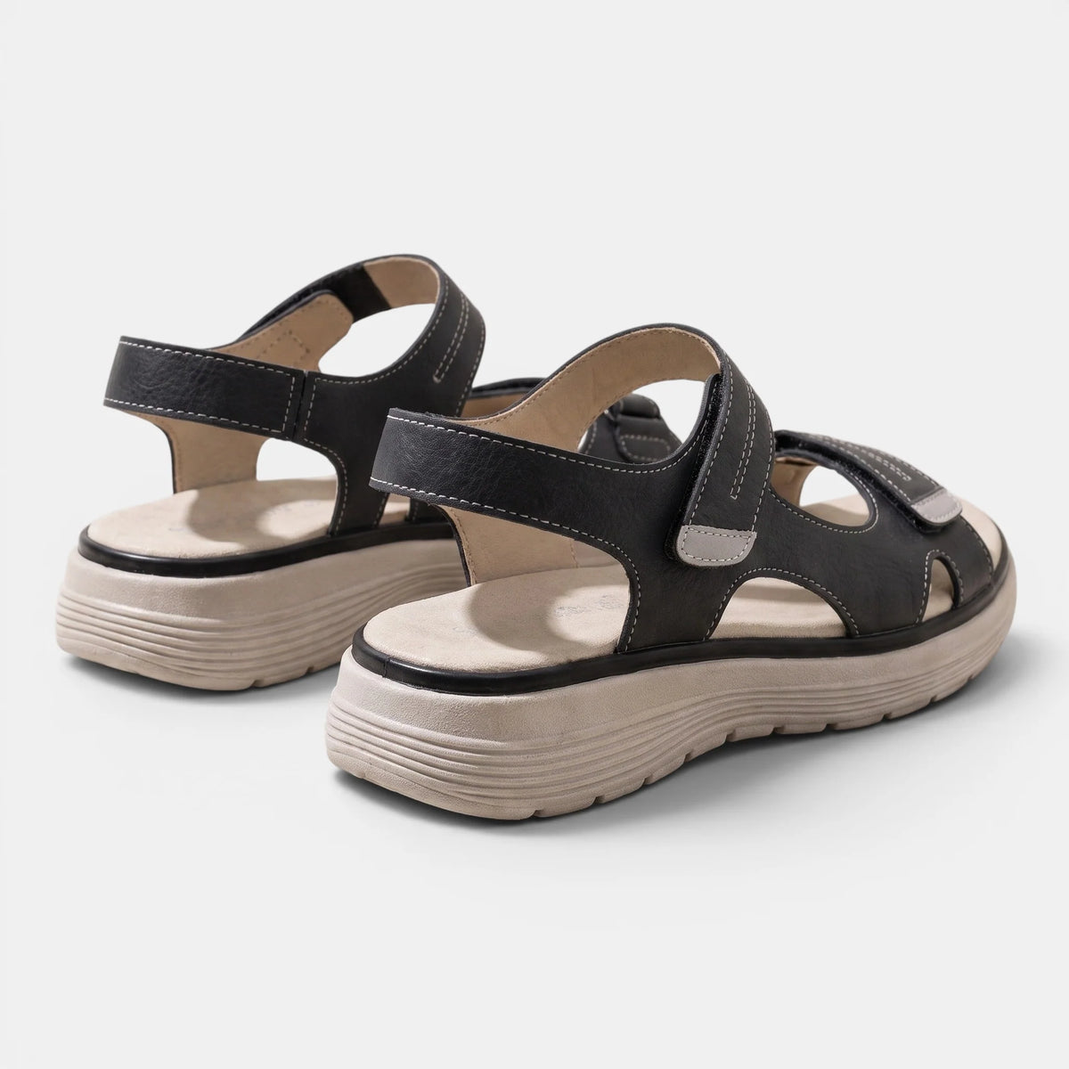 Women's Platform Sandals Adjustable Straps Open Toe 5