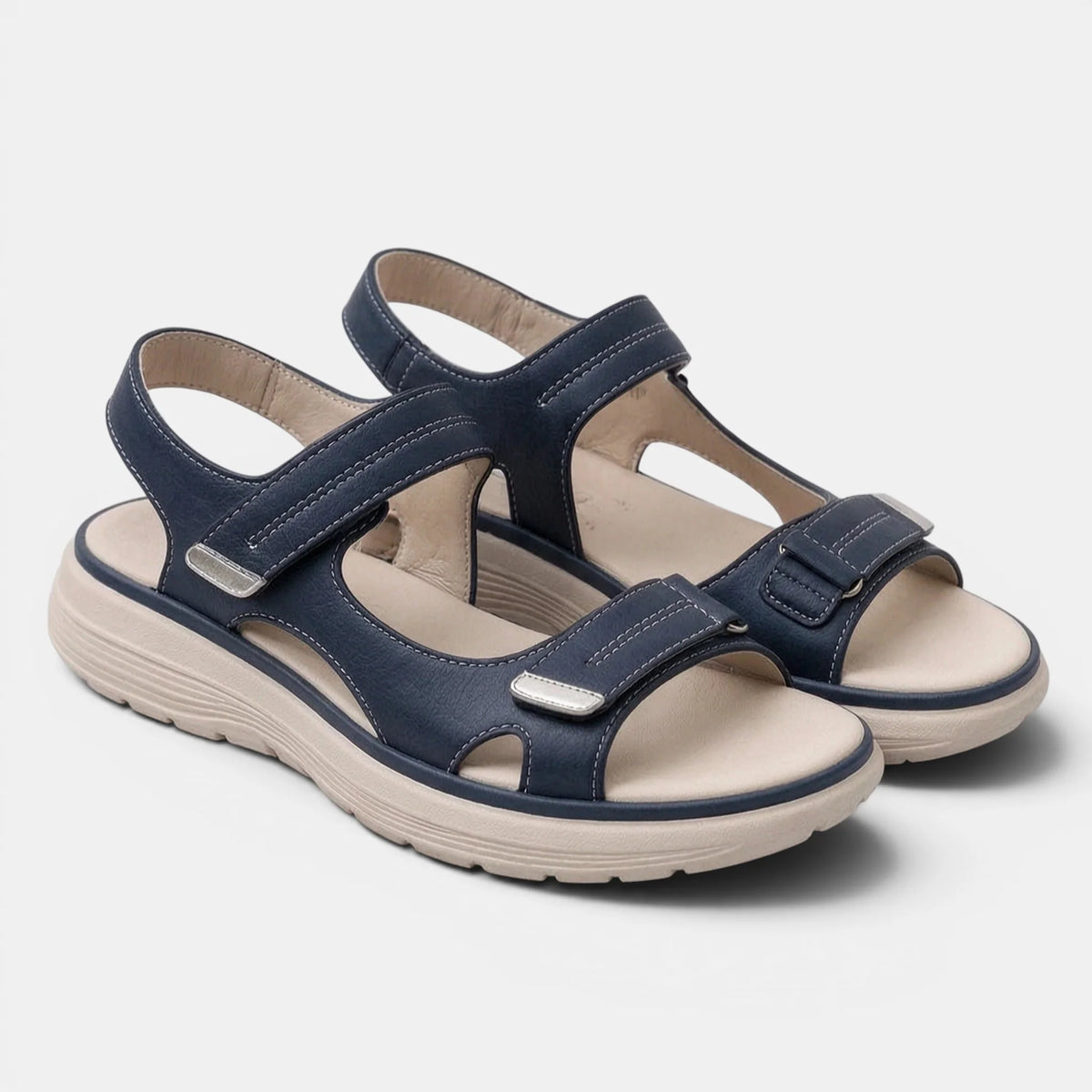 Women's Platform Sandals Adjustable Straps Open Toe 6