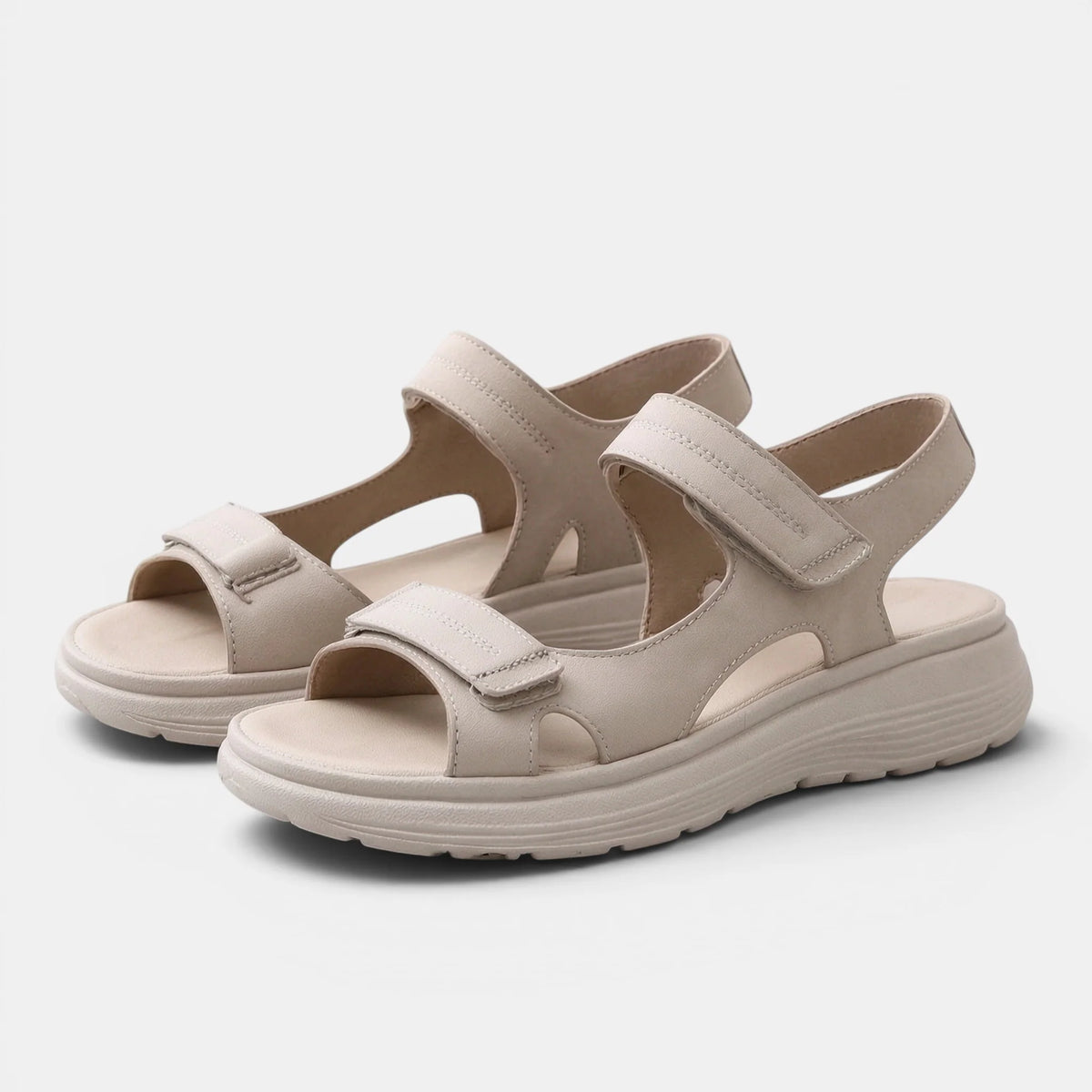 Women's Platform Sandals Adjustable Straps Open Toe 8