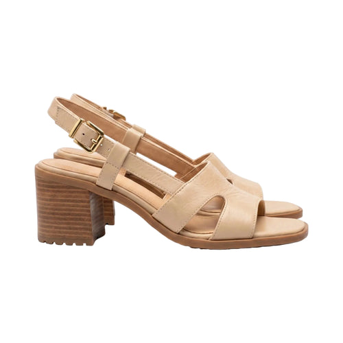 Women's Slingback Sandals Block Heel Square Toe 0