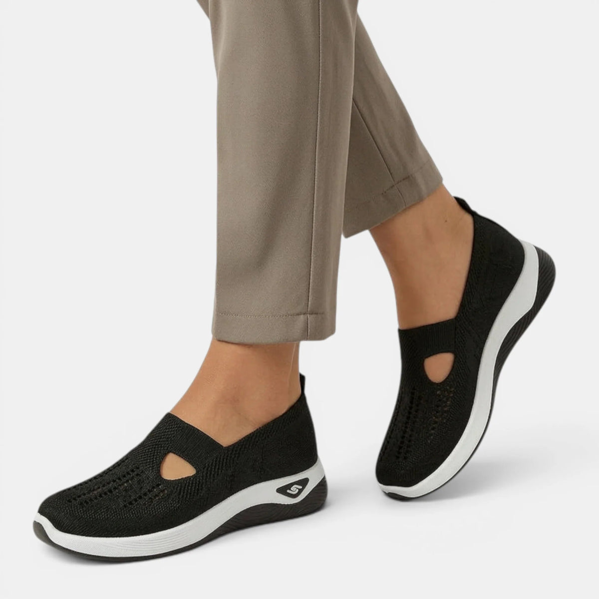 Women's Slip-On Shoes Wedge Sole Casual 1