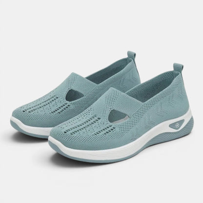 Women's Slip-On Shoes Wedge Sole Casual 13