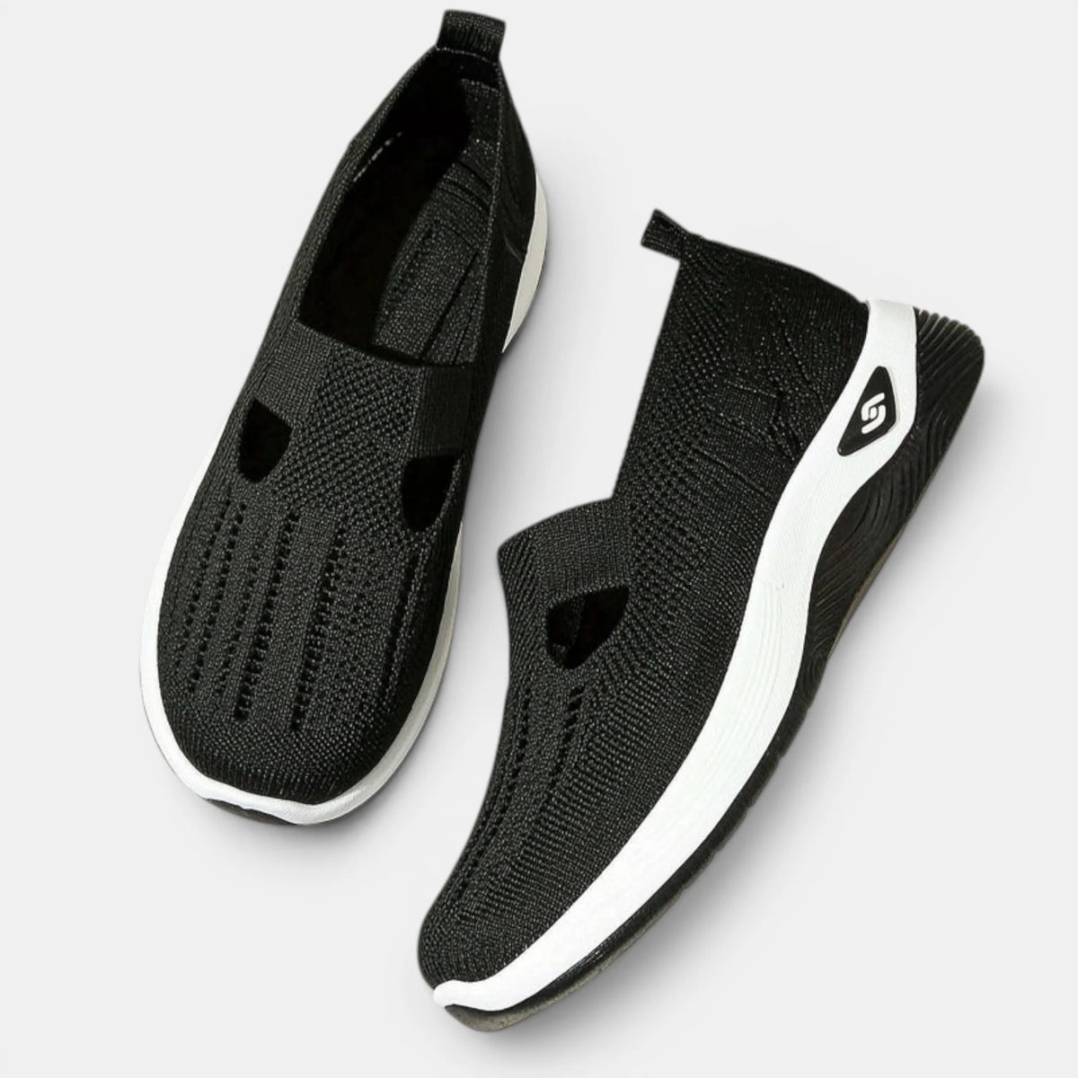 Women's Slip-On Shoes Wedge Sole Casual 4