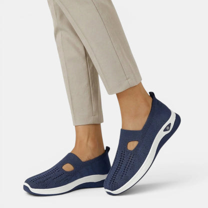 Women's Slip-On Shoes Wedge Sole Casual 7