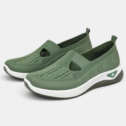 Women's Slip-On Shoes Wedge Sole Casual 8
