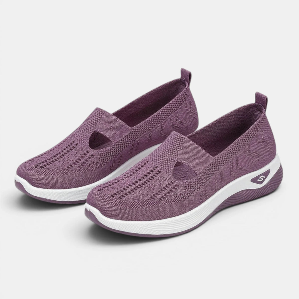 Women's Slip-On Shoes Wedge Sole Casual 9