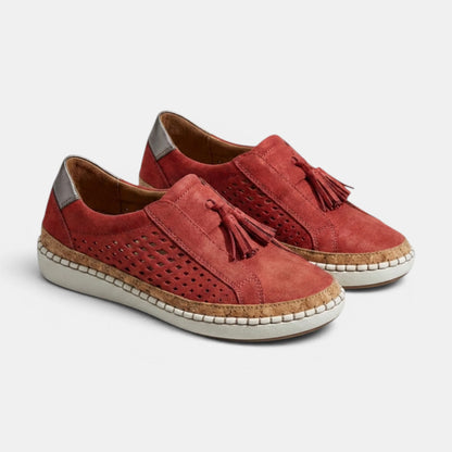 Women's Slip-On Sneakers with Tassel Detail for Casual Wear 2