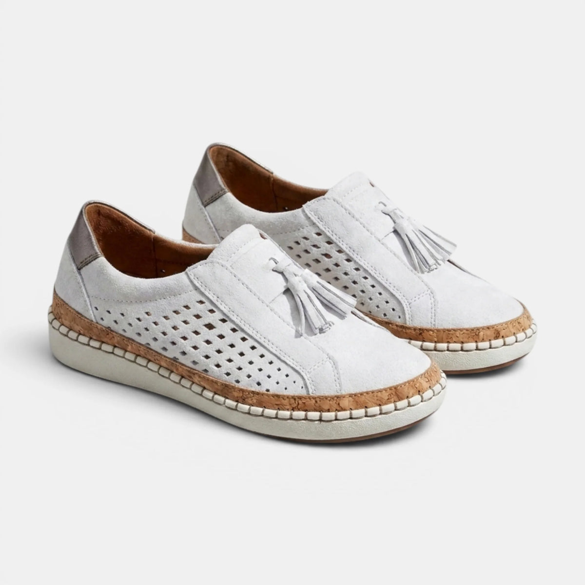 Women's Slip-On Sneakers with Tassel Detail for Casual Wear 8