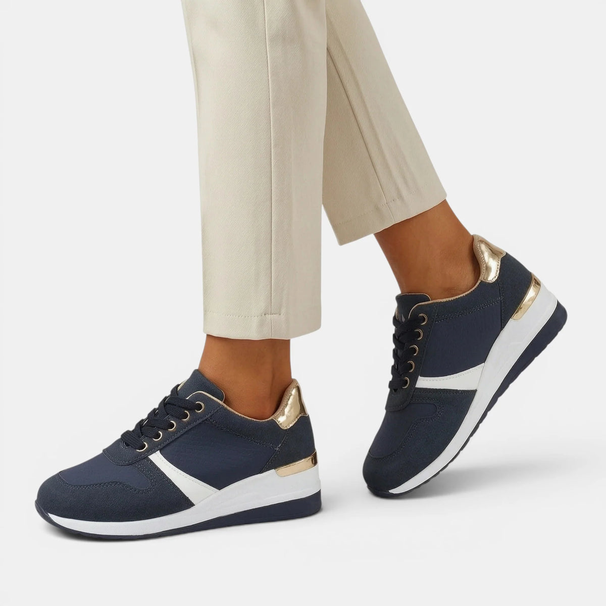 Women's Sneakers Lace-Up Platform Style 1