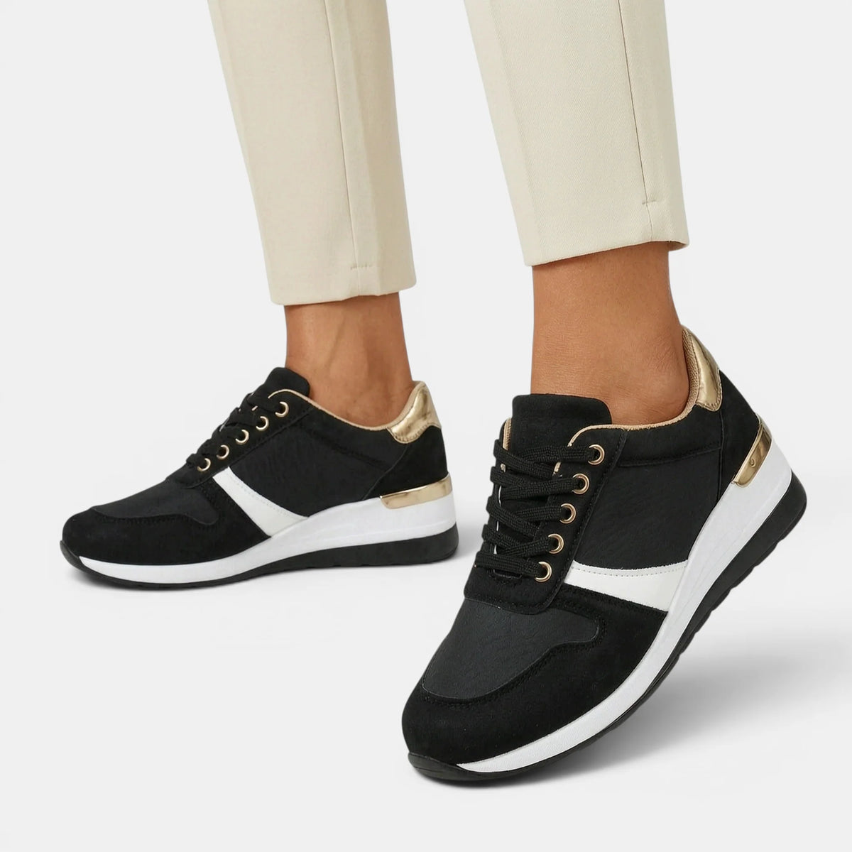 Women's Sneakers Lace-Up Platform Style 7