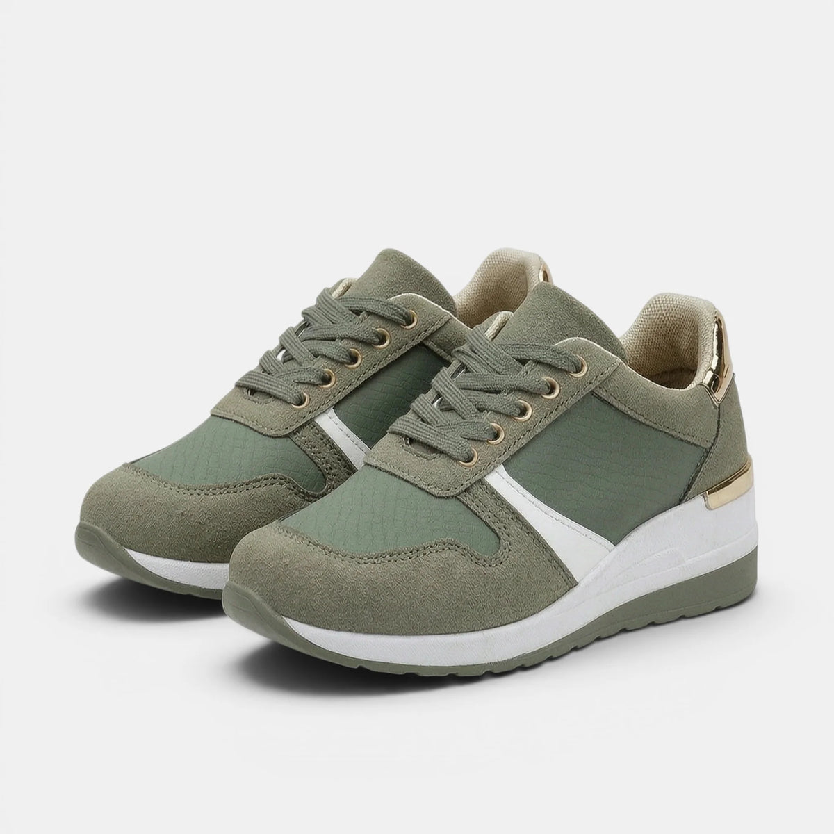 Women's Sneakers Lace-Up Platform Style 9