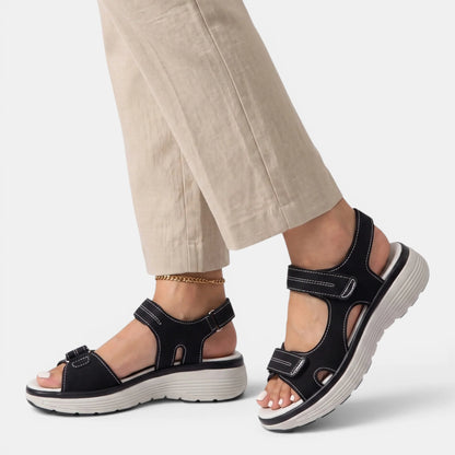 Women's Walking Sandals Double Strap Open Toe 1