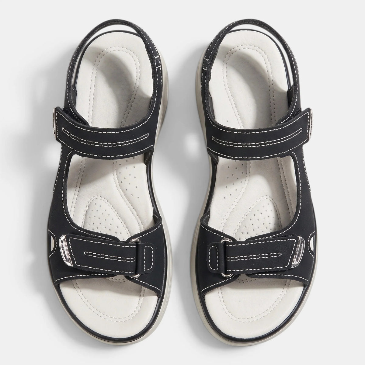 Women's Walking Sandals Double Strap Open Toe 4