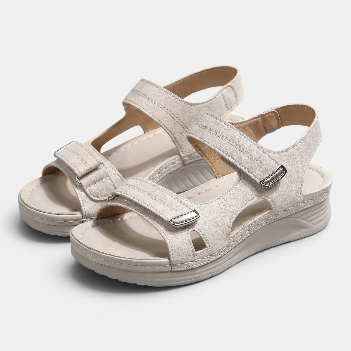 Women's Walking Sandals Double Strap Open Toe 8