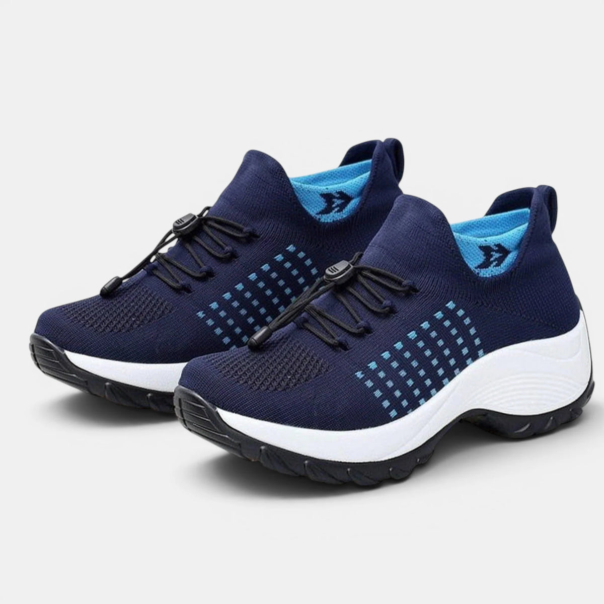 Women's Walking Shoes Slip-On with Adjustable Toggle Laces for Comfortable Everyday Wear 11